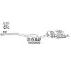 MTS 01.60448 End Silencer
